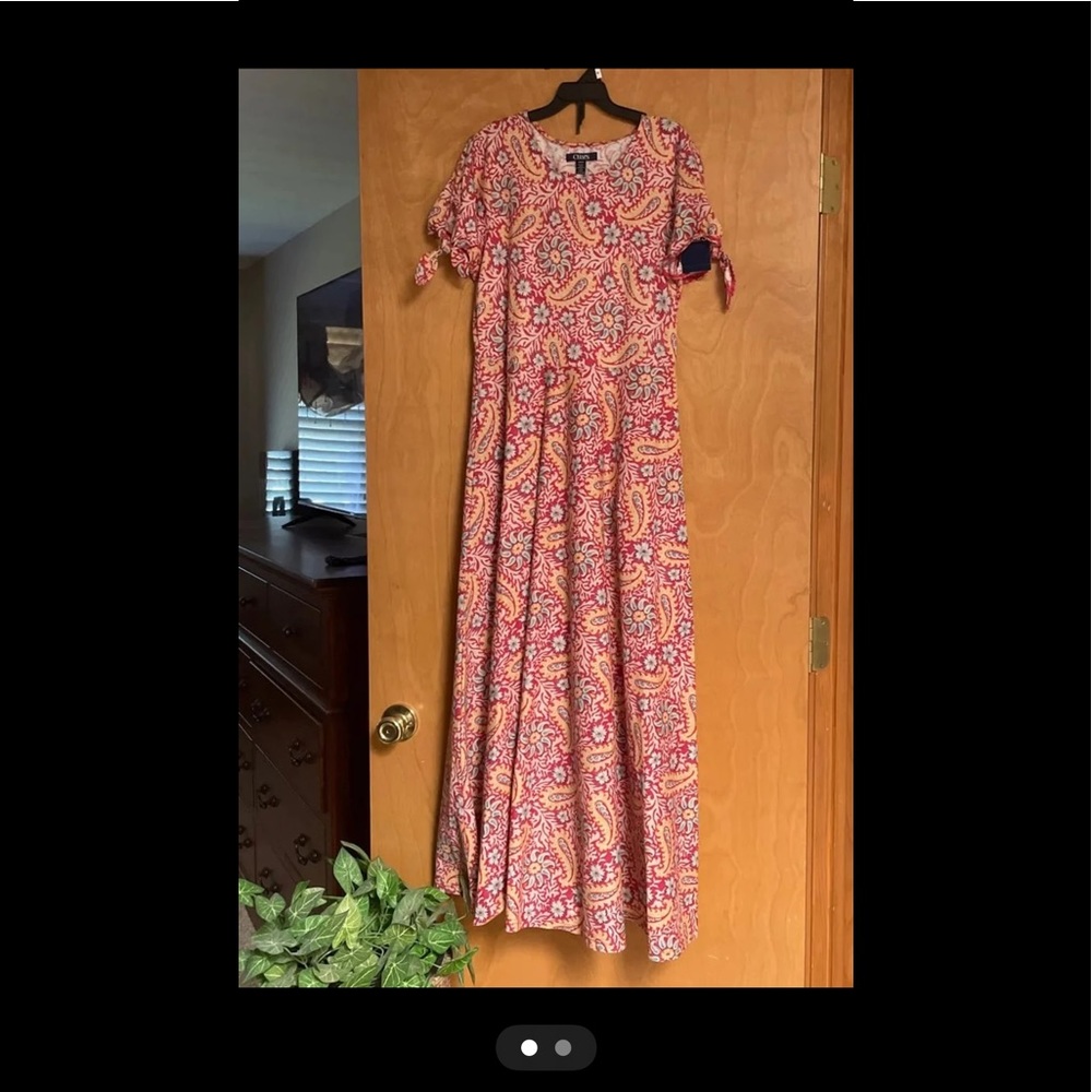 New Chaps - Stunning-almost a Maxi-Dress Small